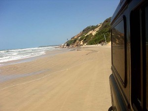 transfer pelas praias Fortaleza-Jericoacoara